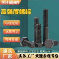 工厂订制 高强度外六角螺栓 8.8级10.9级12.9级高强度螺栓异形螺